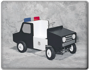 Police Pedal Car Kit Plan