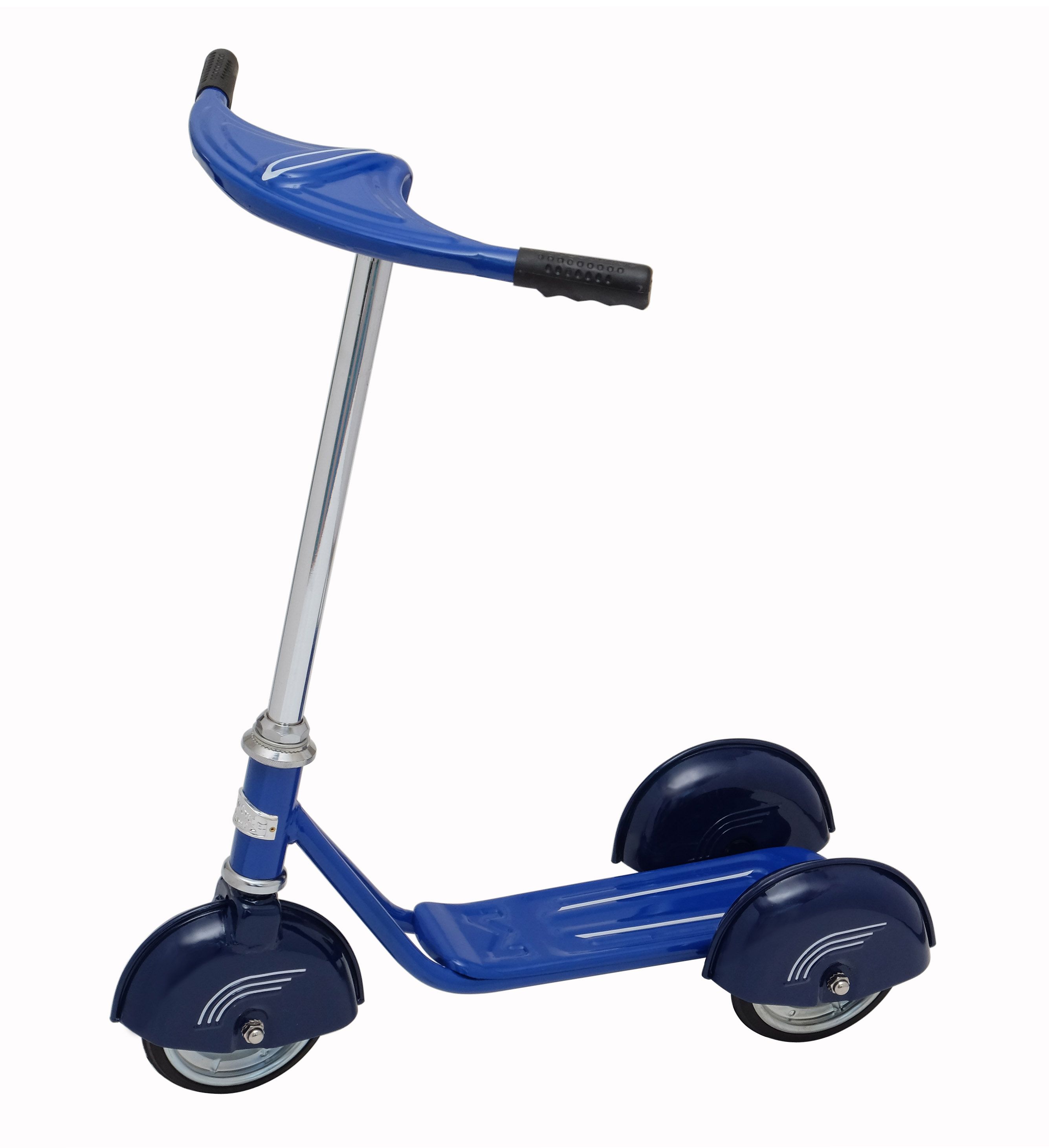 Retro Scooter Blue with Navy Fenders