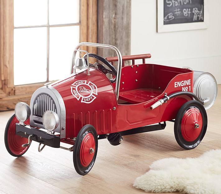 Red Fire Truck Pedal Car