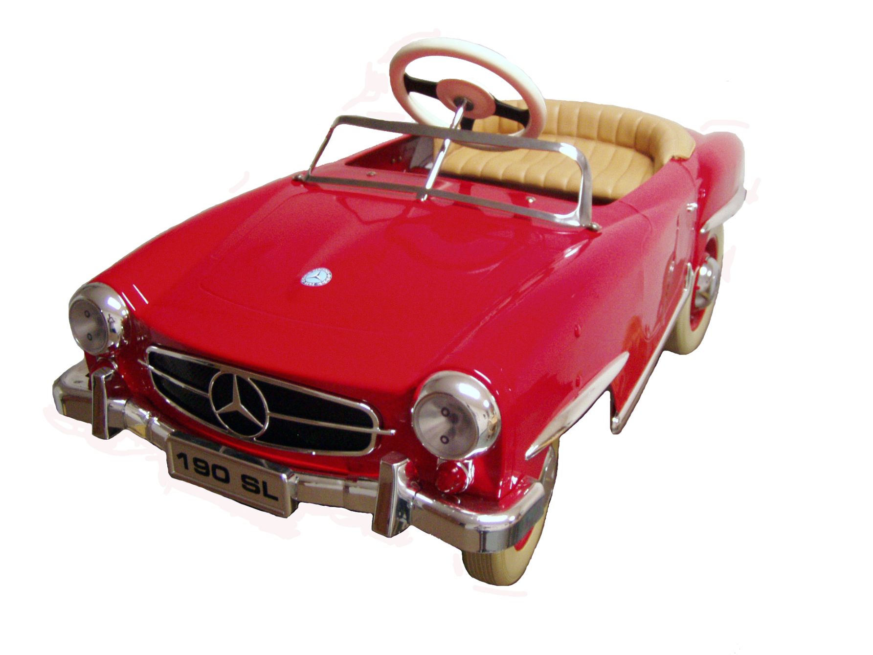 Red Mercedes 190 SL Pedal Car Red Mercedes 190 SL Pedal Car