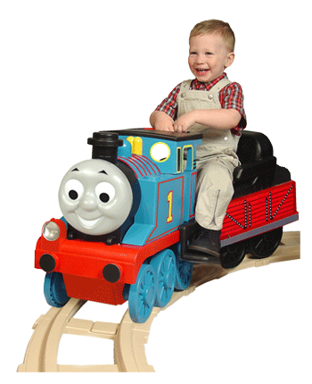Battery-Powered Thomas Train Track Rider 6V