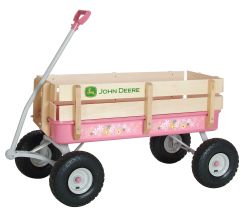 pink john deere pedal tractor