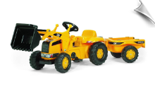 CAT Kid Tractor with Trailer by Kettler