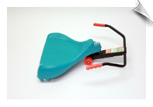 Original Flying Turtle Scooter - Teal Blue - OUT OF STOCK UNTIL 2022