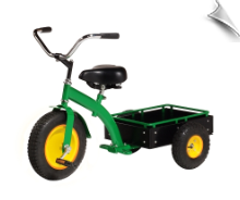 Morgan Cycle PickUp Ranch Off Road Trike Green Morgan Cycle PickUp Ranch Off Road Trike Green