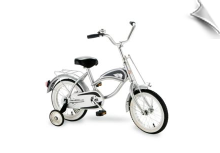 14" Morgan Cruiser Bicycle Silver