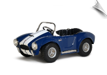 Shelby Cobra Steel Childs Pedal Car Limited Edition - Blue