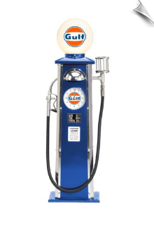 Blue Gulf Oil Gas Pump