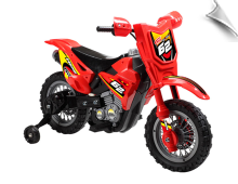 Mini Motos Dirt Bike 6V Red