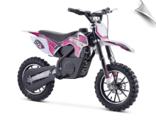 MotoTec 24v 500w Gazella Electric Dirt Bike Purple MotoTec 24v 500w Gazella Electric Dirt Bike Purple