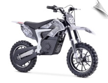 MotoTec 36v 500w Demon Electric Dirt Bike Lithium White MotoTec 36v 500w Demon Electric Dirt Bike Lithium White