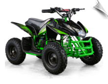 MotoTec 24v Kids ATV Titan v5 Black/Green MotoTec 24v Kids ATV Titan v5 Black/Green
