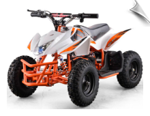 MotoTec 24v Kids ATV Titan v5 White MotoTec 24v Kids ATV Titan v5 White