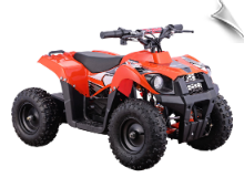 MotoTec 36v 500w Kids ATV Monster v6 Orange