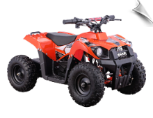 MotoTec 36v 500w Kids ATV Monster v6 Orange MotoTec 36v 500w Kids ATV Monster v6 Orange