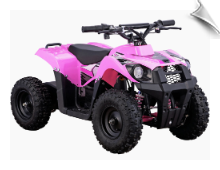 MotoTec 36v 500w Kids ATV Monster v6 Pink MotoTec 36v 500w Kids ATV Monster v6 Pink