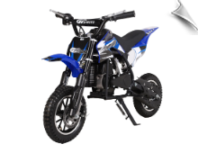 MotoTec 49cc GB Dirt Bike Blue