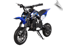 MotoTec 49cc GB Dirt Bike Blue MotoTec 49cc GB Dirt Bike Blue