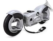 MotoTec Wheelman V2 50cc Gas Skateboard Silver