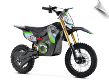 MotoTec 36v Pro Electric Dirt Bike 1000w Lithium Green MotoTec 36v Pro Electric Dirt Bike 1000w Lithium Green