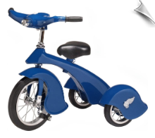 Retro Blue Jay Steel Tricycle