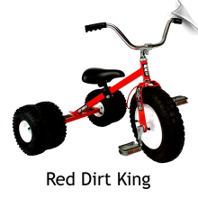 Red Dirt King Dually Tricycle Red Dirt King Dually Tricycle
