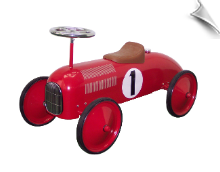 Red Scoot-Along Race Car (Speedster Racer) - OUT OF STOCK Red Scoot-Along Race Car (Speedster Racer) - OUT OF STOCK