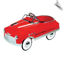 Red Comet Pedal Car