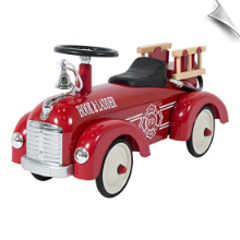 Metal Scoot-Along Fire Truck (Speedster Fire Truck) - OUT OF STOCK Metal Scoot-Along Fire Truck (Speedster Fire Truck) - OUT OF STOCK
