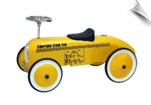 Yellow Taxi Foot to Floor Retro Racer