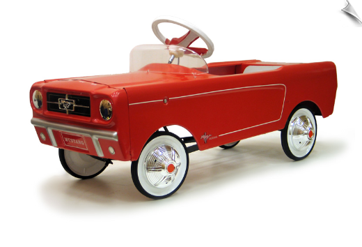 1965 AMF Red Mustang Pedal Car