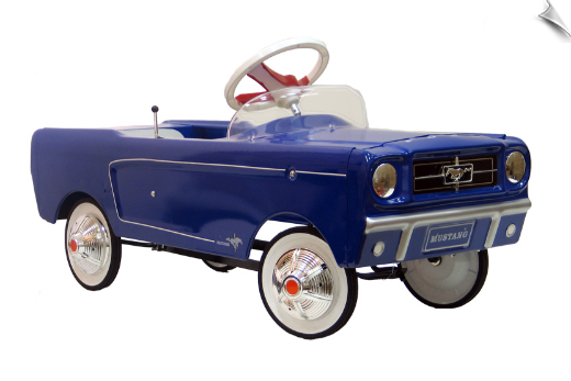 1965 AMF Blue Mustang Pedal Car