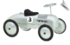 Silver Racer Scoot-ster Foot to Floor