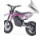 MotoTec 24v 500w Gazella Electric Dirt Bike Purple