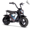 MotoTec 24v 250w Electric Powered Mini Bike Black