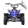MotoTec 24v 250w ATV Mini Monster v1 Blue