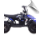 MotoTec 24v 250w ATV Mini Monster v1 Blue