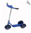 Retro Scooter Blue with Navy Fenders (SKU: MO-31216BN)