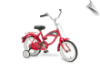 14" Morgan Cruiser Bicycle Red